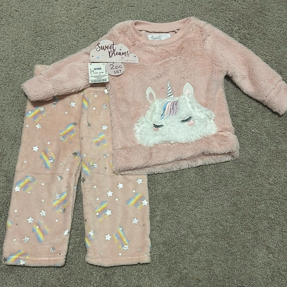 2 pc unicorn set